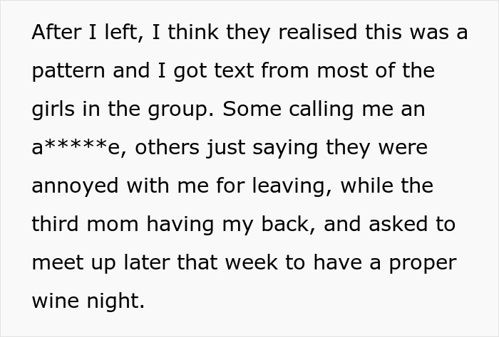 Woman Makes Herself Scarce At A BBQ And Wine Night After A Friend Brings Her Kid To The Party Woman Makes Herself Scarce At A BBQ And Wine Night After A Friend Brings Her Kid To The Party