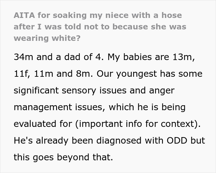 Man Sprays His Bratty Niece With A Hose After She Wouldn&rsquo;t Stop Throwing Water Balloons At His Kid