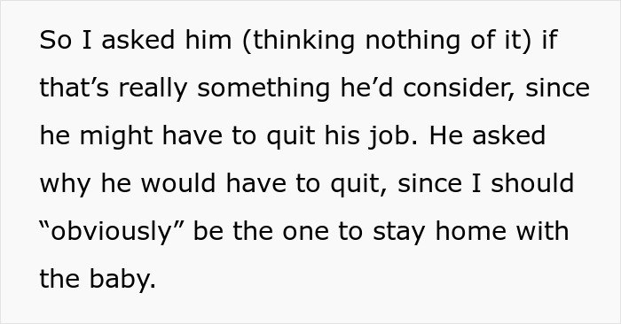 Pregnant Woman Gives Spouse A Wake-Up Call Over His Idea Of Her Being A Stay-At-Home Mom