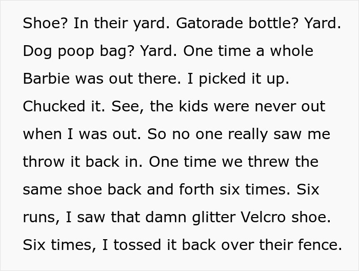 “I Won”: Woman Puts A Stop To Neighbor's Kids Trashing The Sidewalk By Beating Them At Their Game “I Won”: Woman Puts A Stop To Neighbor's Kids Trashing The Sidewalk By Beating Them At Their Game