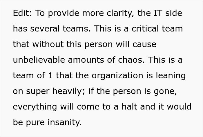 Company In Panic Mode After HR Step In To Stop Critical Worker&rsquo;s 8% Raise, So He Quits