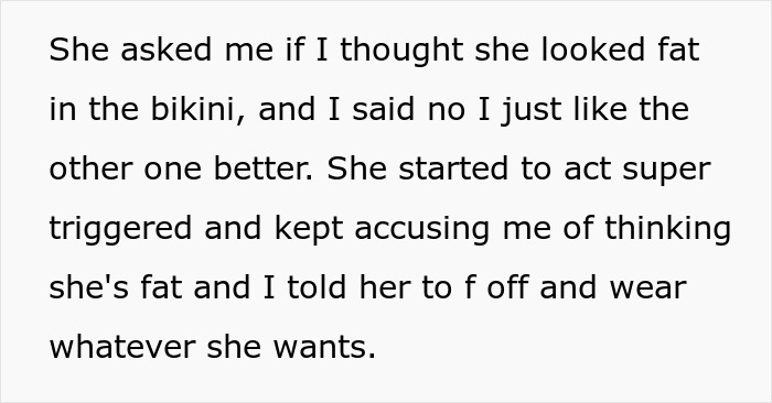 Woman Packs Her Bags And Leaves After Friend Tells Her What She Really Thinks About Her In A Bikini Woman Packs Her Bags And Leaves After Friend Tells Her What She Really Thinks About Her In A Bikini