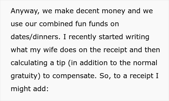 Wife Gets Reality Check After She Sees Husband Compensating Servers For Her Rudeness