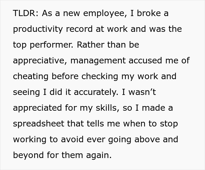 Woman Becomes The Top Performer In A New Company, Drops To Bare Minimum After Being Investigated