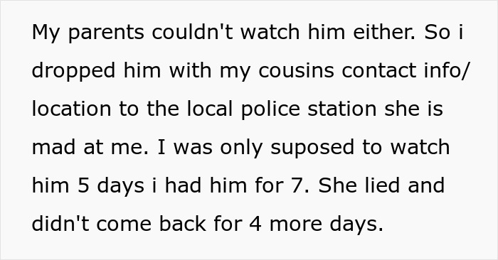 Mom Livid That Cousin Took Her Toddler To The Police After She Hadn&rsquo;t Been Answering Their Calls