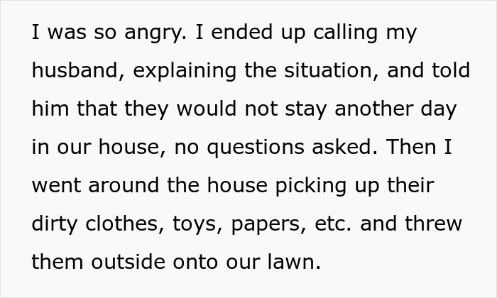 Woman Can't Stand Her BIL's Family Destroying Her Home, Kicks Them Out And Makes Them Homeless Woman Can't Stand Her BIL's Family Destroying Her Home, Kicks Them Out And Makes Them Homeless