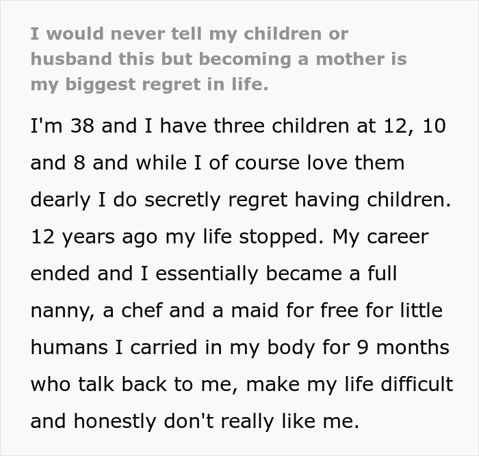 &ldquo;Easily The Worst Thing That&rsquo;s Ever Happened To Me&rdquo;: Mom Unveils Her Regrets Of Motherhood