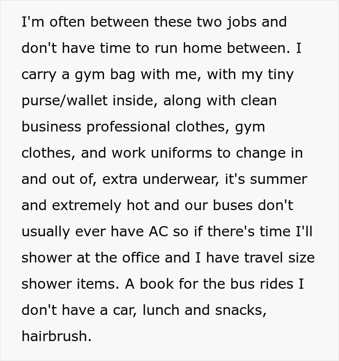 Woman Makes Sure The New Purse Check Rule At Work Makes Her Boss Very Uncomfortable