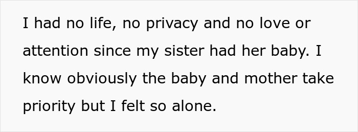 Family Expects This Woman To Delay College To Help With Her Sister's Baby