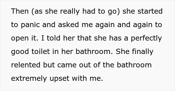 &ldquo;AITA For Putting An Outside Lock On My Bathroom To Prevent My Wife From Using It?&rdquo;