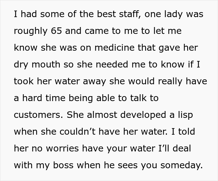 Boss Demands A Doctor’s Note To Allow This Cashier To Drink At The Register, Doc Doesn’t Hold Back Boss Demands A Doctor’s Note To Allow This Cashier To Drink At The Register, Doc Doesn’t Hold Back
