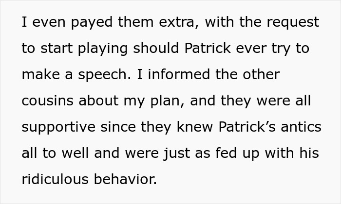 Bride Outsmarts Cousin Who Wanted To Propose At Her Wedding