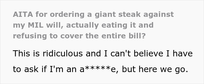 In-Laws Turn Passive Aggressive After DIL Refuses To Give In To MIL&rsquo;s Policing Of Her Eating Habits 