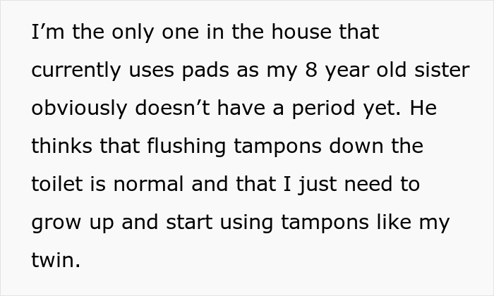 Teen Snaps At Dad After He Mansplained How She Should Handle Her Period