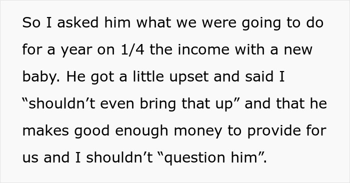 Pregnant Woman Gives Spouse A Wake-Up Call Over His Idea Of Her Being A Stay-At-Home Mom