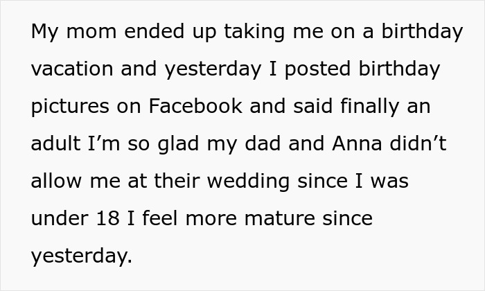 Teen Called A &ldquo;Selfish Brat&rdquo; For Exposing Why Dad And Stepmom Excluded Her From Wedding