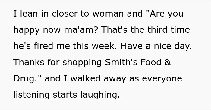 Karen Feels Humiliated Because A Customer Who She Mistook For An Employee Refused To Apologize