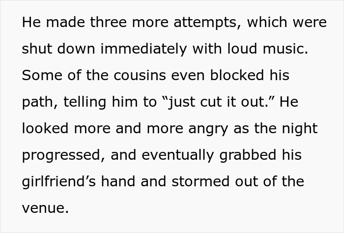 Bride Outsmarts Cousin Who Wanted To Propose At Her Wedding