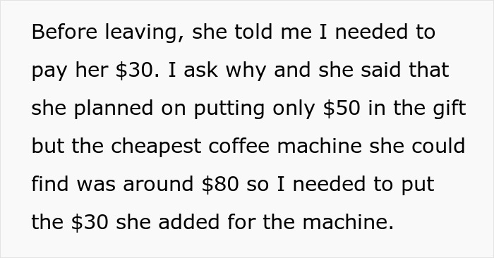 &ldquo;Never Asked For It&rdquo;: Woman Receives A Gift From MIL, Is Shocked When She Also Asks For $30 Back