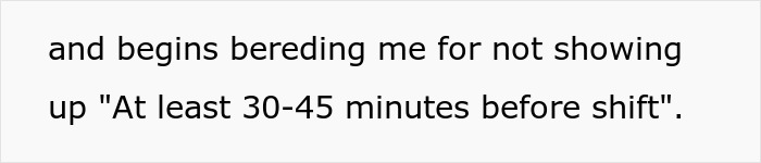 Karen Employee Upset Coworker Arrives Just 10 Minutes Early Instead Of Her &lsquo;Expected&rsquo; 30