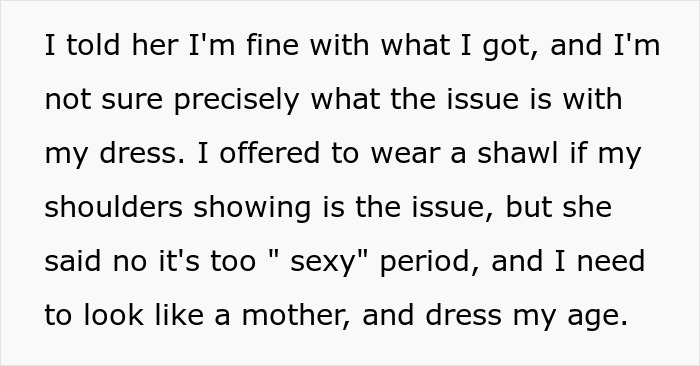 Bride Considers Her MIL's Dress For Upcoming Wedding 'Overly Sexy', Folks Online Don't Find It So