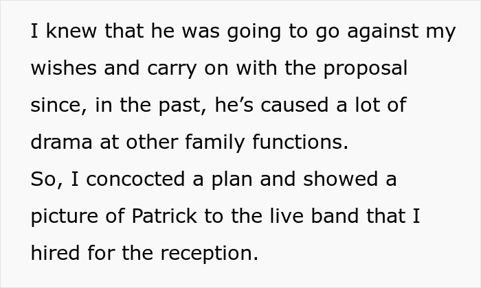 Bride Outsmarts Cousin Who Wanted To Propose At Her Wedding