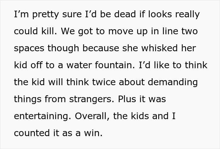Mom Demands Stranger Share Her Candy With Her Kid, Regrets It After The Kid's Face Goes Red