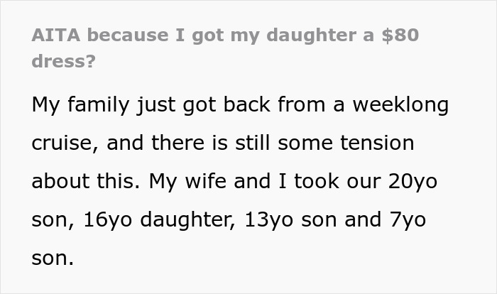 Teen Doesn&rsquo;t Mind Spending Time With 7YO Brother On A Cruise, Mom&rsquo;s Livid Dad Rewarded Her For It