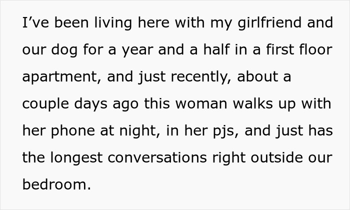 Guy Is Annoyed With Neighbor&rsquo;s Late Evening Chats On The Phone By His Window, Chooses Pettiness