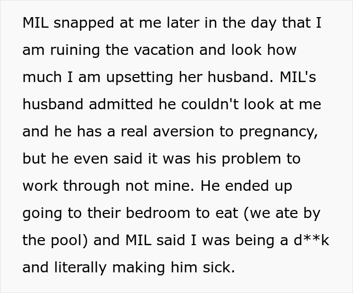 MIL Starts Drama Over Pregnant Woman Wearing A Bikini As It&rsquo;s Making Her Husband Nauseous