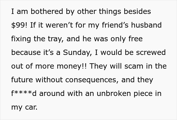Mechanic Tries To Scam Young Woman, Realizes He&rsquo;s Messed With The Wrong Person