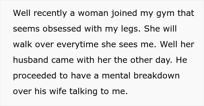 &ldquo;Am I The [Jerk] For Wearing Short Shorts To The Gym Even After Being Asked To Stop?&rdquo;