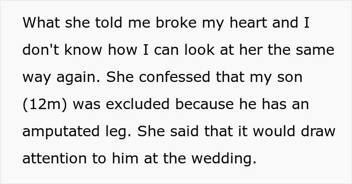 Man Guilted For Leaving Sister&rsquo;s Wedding Over Son&rsquo;s Exclusion, Asks The Internet For Help