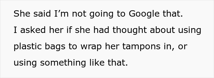 Dad Asks 19YO To Stop Flushing Tampons Down The Toilet Due To Possible Plumbing Issues, Drama Ensues Dad Asks 19YO To Stop Flushing Tampons Down The Toilet Due To Possible Plumbing Issues, Drama Ensues