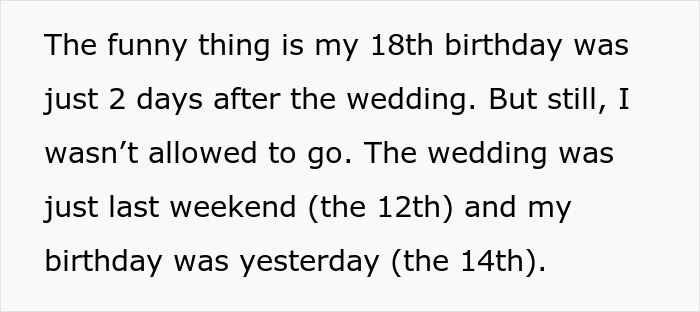 Teen Called A &ldquo;Selfish Brat&rdquo; For Exposing Why Dad And Stepmom Excluded Her From Wedding