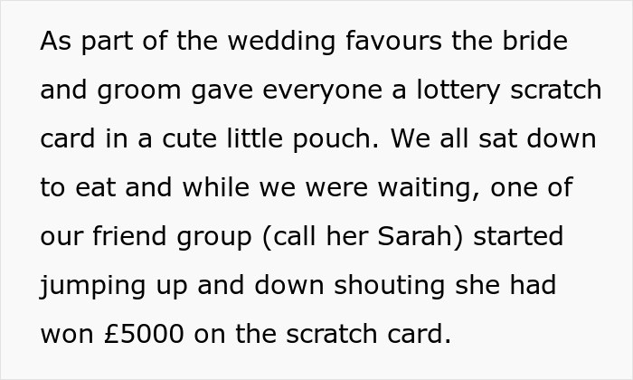 Lottery Win Turns Sour After Friend Asks How Much They&rsquo;ll Be Giving Away To Newlyweds