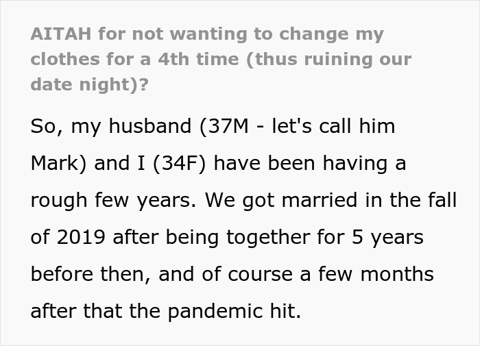 Man Confesses 3.5 Y.O. Secret After Blowing Up On Wife Over Her Outfit, Divorce Commences