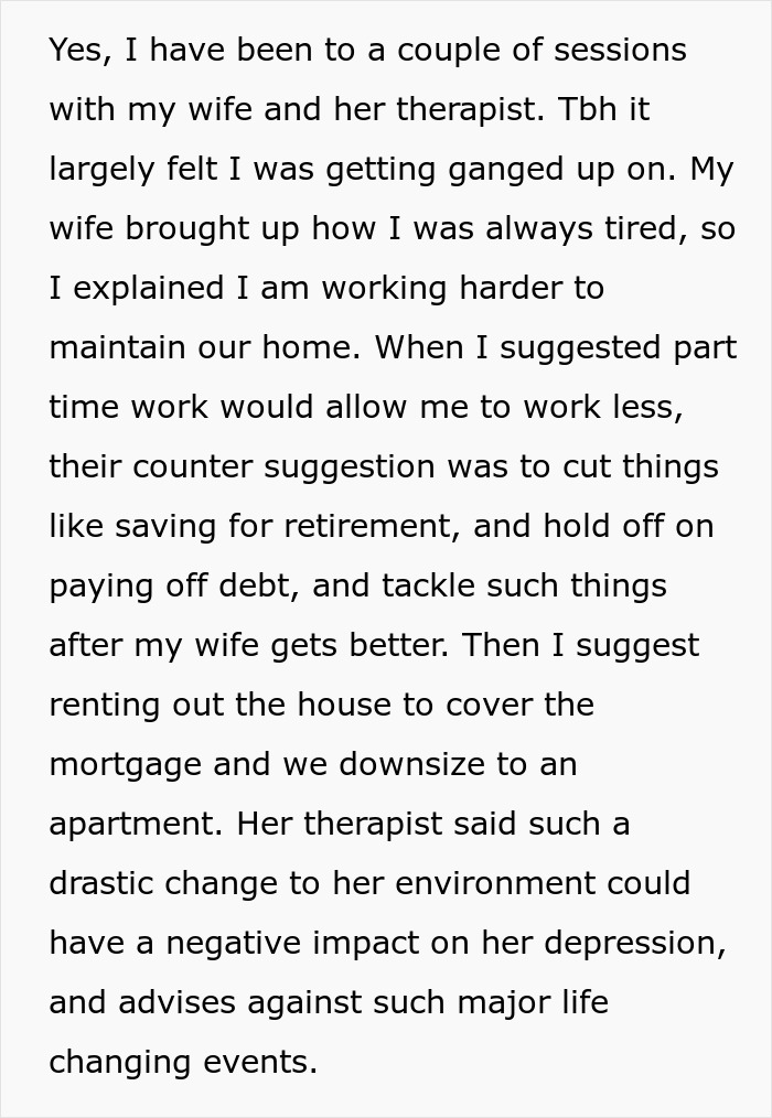 Exhausted Husband Working 84-Hour Weeks Considers Divorce After Wife Won&rsquo;t Go Back To Work