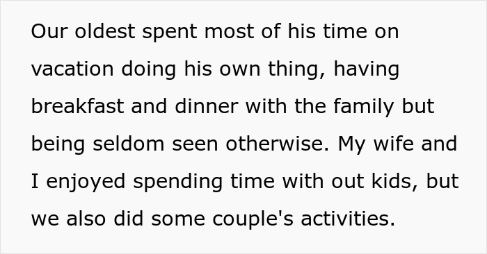 Teen Doesn&rsquo;t Mind Spending Time With 7YO Brother On A Cruise, Mom&rsquo;s Livid Dad Rewarded Her For It