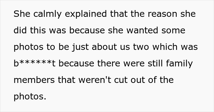 "She Hasn't Stopped Crying": Man Cancels Honeymoon After Wife Edited His Son Out Of Wedding Pics