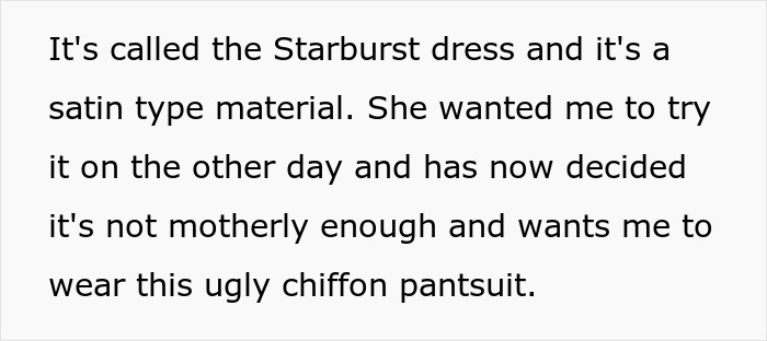 Bride Considers Her MIL's Dress For Upcoming Wedding 'Overly Sexy', Folks Online Don't Find It So