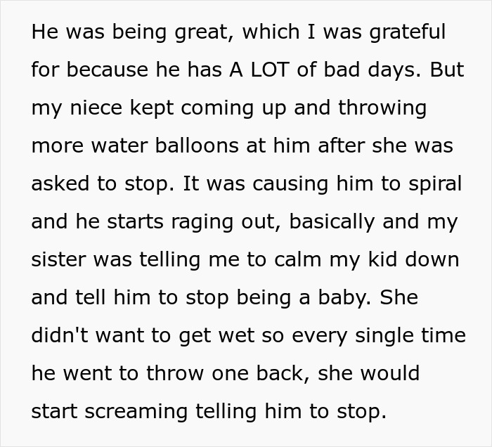 Man Sprays His Bratty Niece With A Hose After She Wouldn&rsquo;t Stop Throwing Water Balloons At His Kid