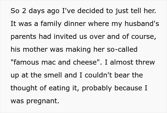 Woman At A Loss For Words After Daughter-In-Law Says She Simply Can&rsquo;t Eat Her Food At A Family Party
