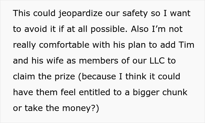 Woman Doesn't Want To Share Lottery Winnings With Husband's Friend, Gets Told To Stay Wary Woman Doesn't Want To Share Lottery Winnings With Husband's Friend, Gets Told To Stay Wary