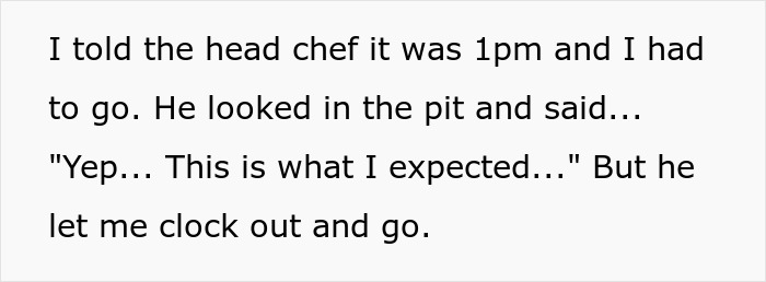Worker Complies With Manager’s Demand To Be Off The Clock By 1 PM, Teaches Her A Lesson Worker Complies With Manager’s Demand To Be Off The Clock By 1 PM, Teaches Her A Lesson