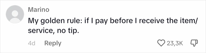 Woman Vents About Being Shamed By A Credit Card Machine After Denying It Suggested 20% Tip