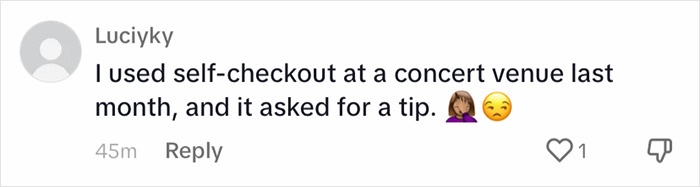 Woman Vents About Being Shamed By A Credit Card Machine After Denying It Suggested 20% Tip