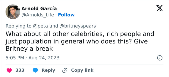 Britney Spears Gets Slammed By PETA After Sharing News Of Her Dog Snow