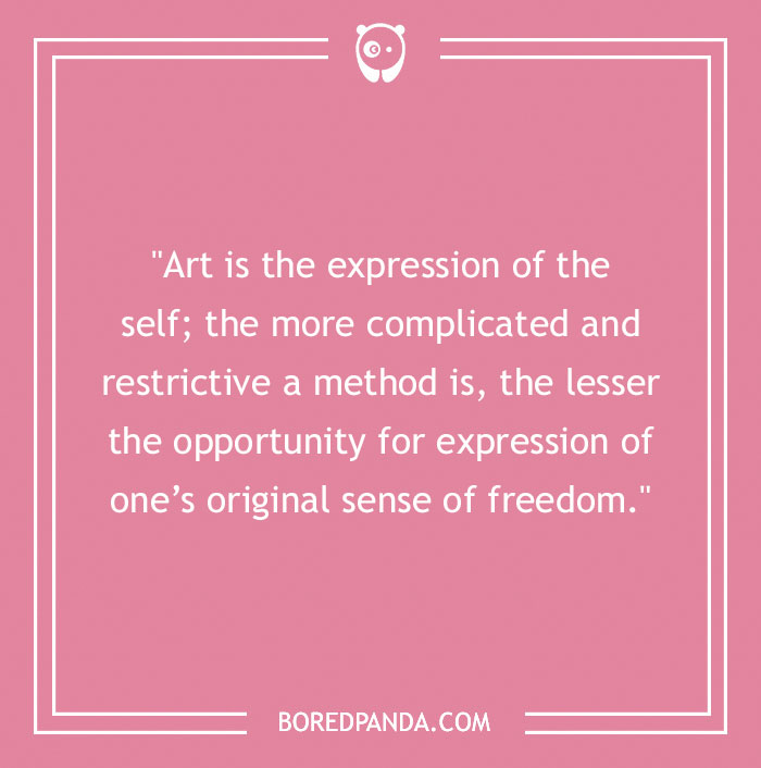 Bruce Lee quote about art highlighting expression and freedom, featured in Bruce Lee quotes for inspiration today. - 26