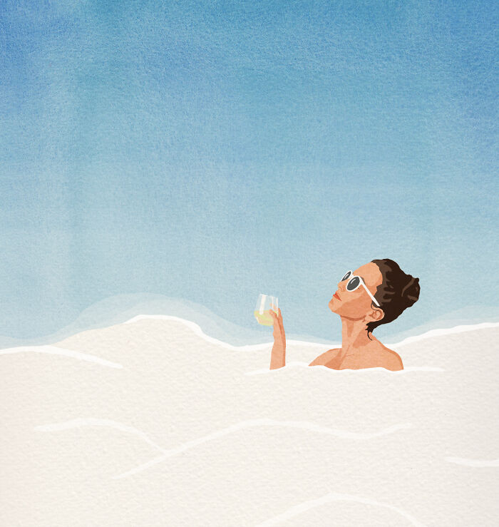 Bubble Bath In The Clouds